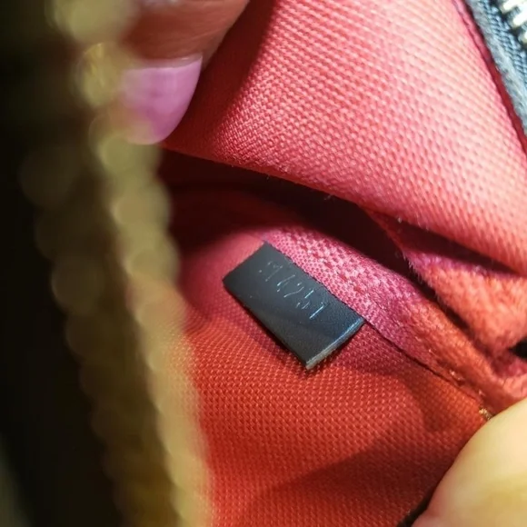 🎁 NEW Louis Vuitton Mini Pochette in Damier Ebene Made in France 🇫🇷 - Picture 10 of 12